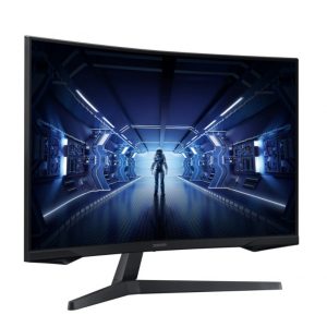 Samsung Monitor Gaming Curved 27” รุ่น Odyssey G5 LC27G55TQWEXXT 2K QHD 144Hz