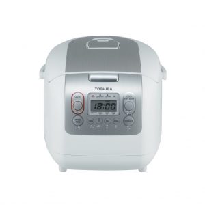 Toshiba หม้อหุงข้าวดิจิตอล ความจุ 1.0 ลิตร รุ่น RC-10NMF(WT)A (สีขาว)