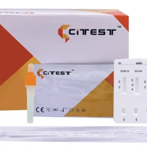 ชุดตรวจไข้หวัดใหญ่​ RSV Flu A/B.และโควิค COMBO 3in 1